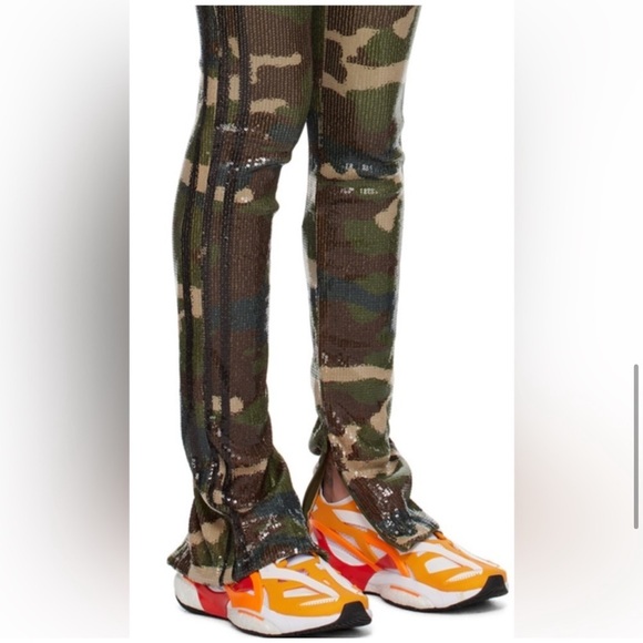 Adidas × Ivy Park Trail Sequin camo Pants size small camouflage leggings - Picture 5 of 9